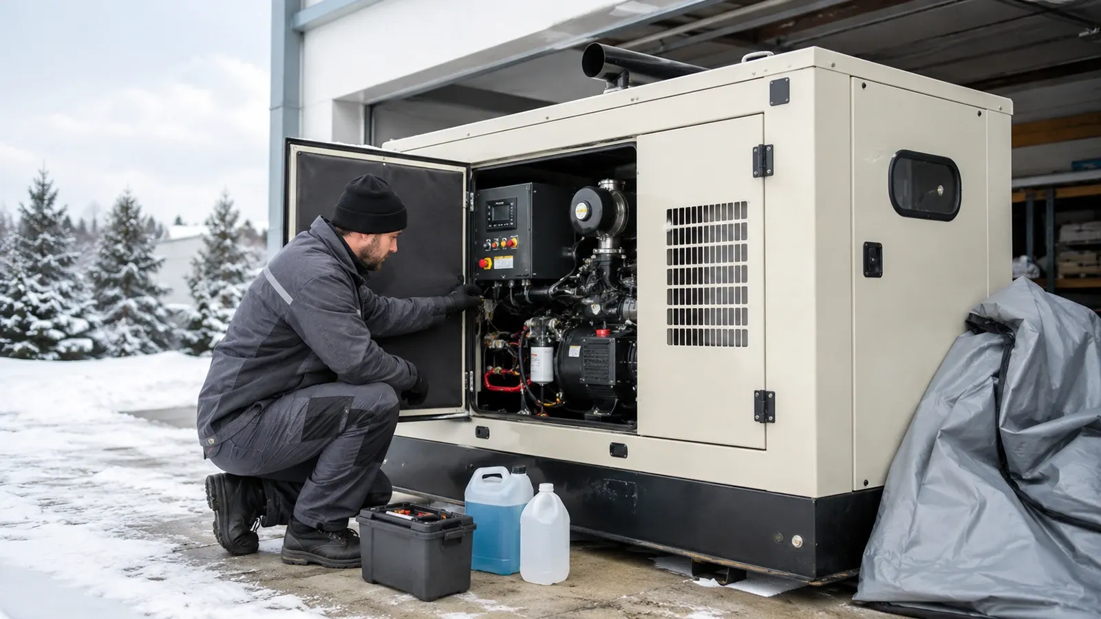 How to Protect a Generator in Winter: A Guide to Cold Weather and Long-Term Storage